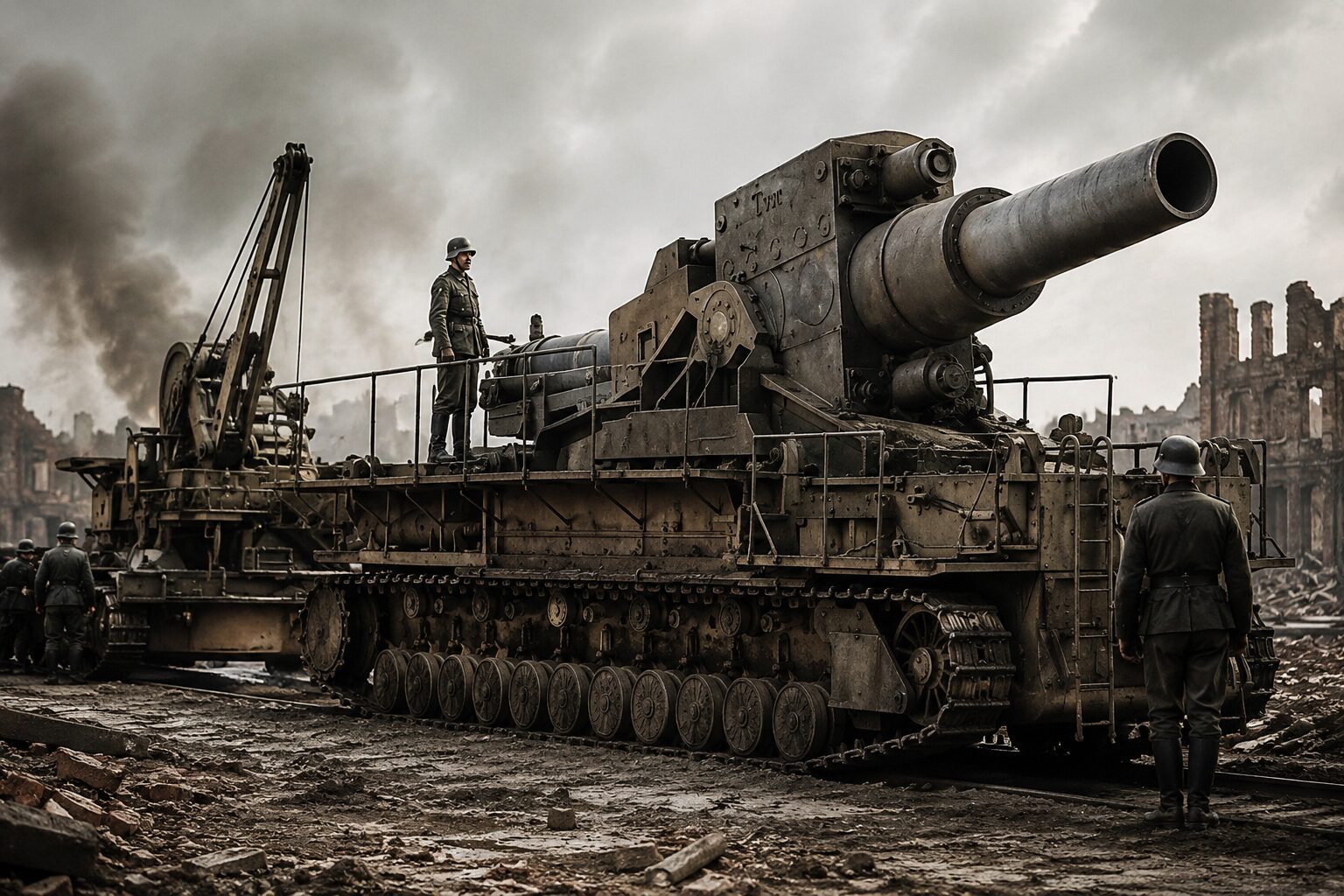 A Shell Heavier Than a Car: Why Germany Needed the 540mm Gerät 041 ...