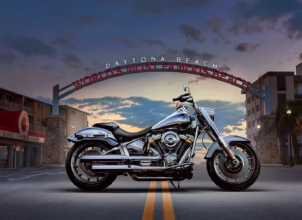 Harley-Davidson Fat Boy Gray Ghost. The Terminator 2 Legend Returns with a Mirror Finish